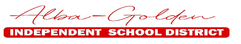 Alba-Golden ISD Web logo