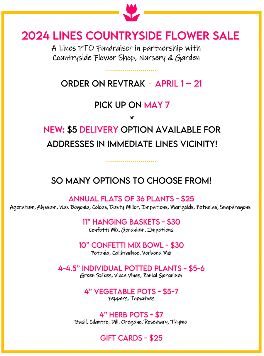 Lines Countryside Spring Plant Sale Barrington 220 CUSD